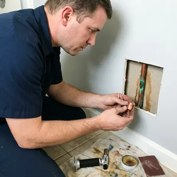 Copper Pipe Leak Repair near Kettering, OH