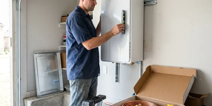 Electric Tankless Water Heater Installation in Columbus