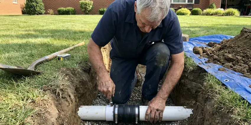 Sewer Line Replacement in Columbus