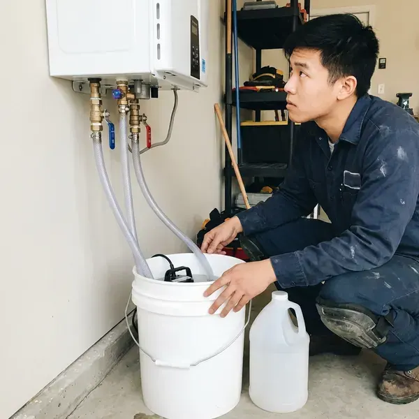 Professional tankless water heater maintenance, Columbus, OH