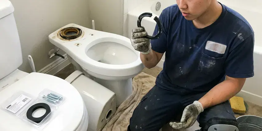 Toilet Bowl Replacement in Columbus