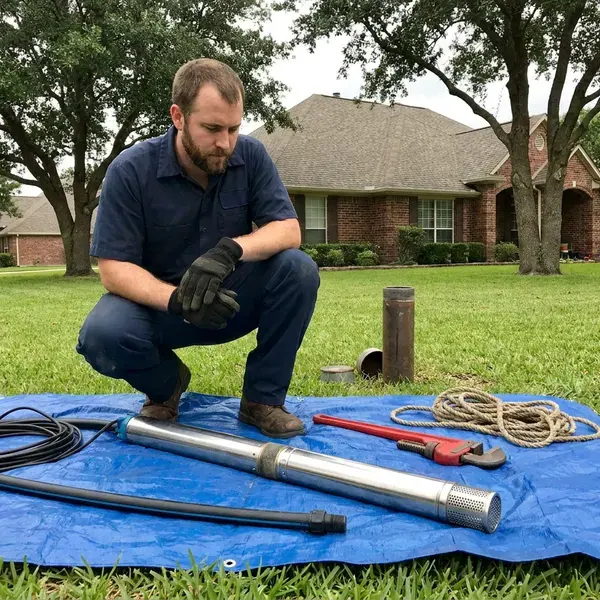 Local well pump repair by HRL Plumbing, Columbus, OH